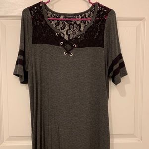 Torrid Lace Tee